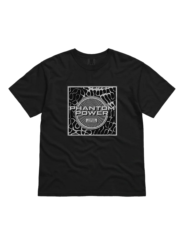 Phantom Power Tee (Chladni Logo) product image (3)