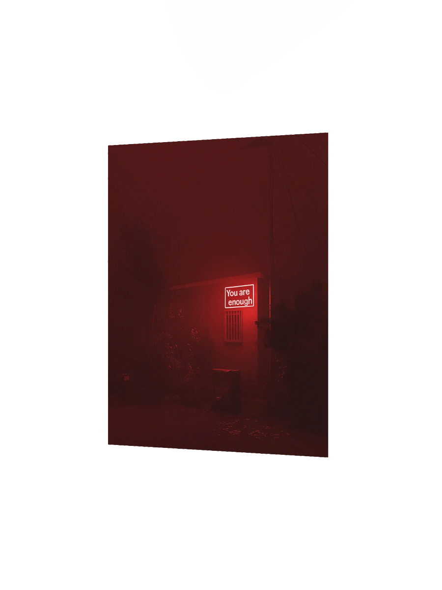 "You are enough" Matte Poster product image (7)