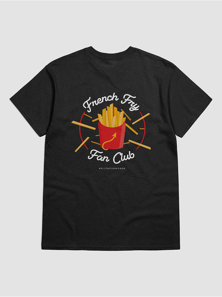 French Fry Fan Club T-Shirt - Black product image (1)