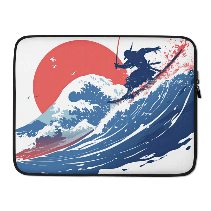 Sunset Samurai Laptop Sleeve product image (2)