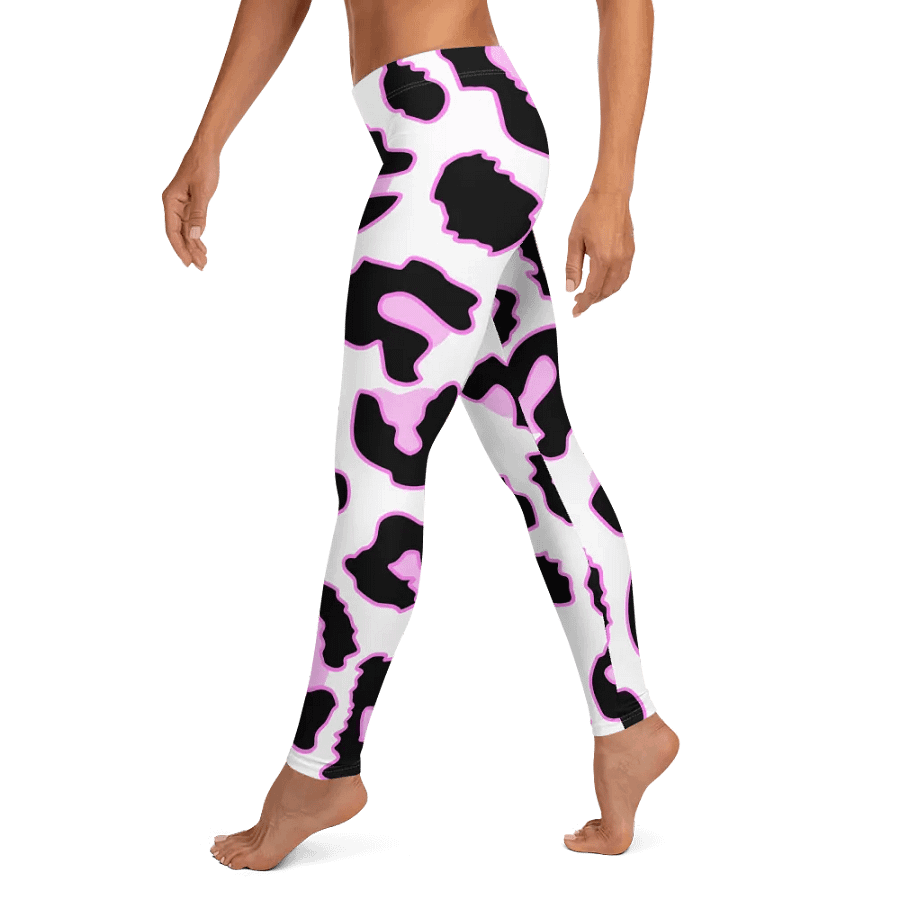 Black Leopard Print Leggings – Sleek, Stylish & Perfect for Any Occasion product image (10)