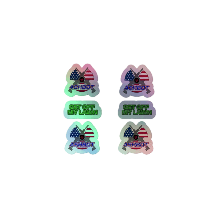 GOML Kiss-Cut Holographic Stickers product image (1)