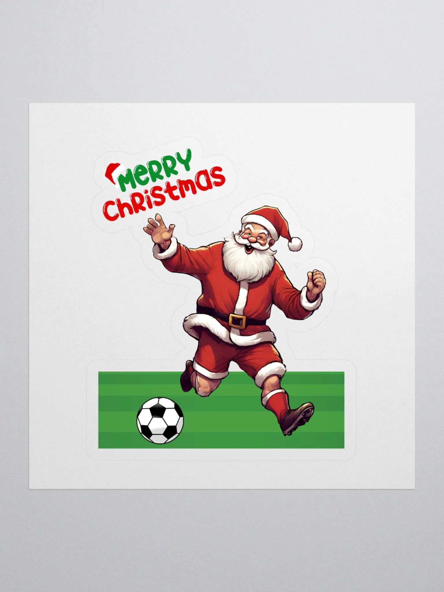 FootBalling (Soccer) Santa Christmas product image (1)