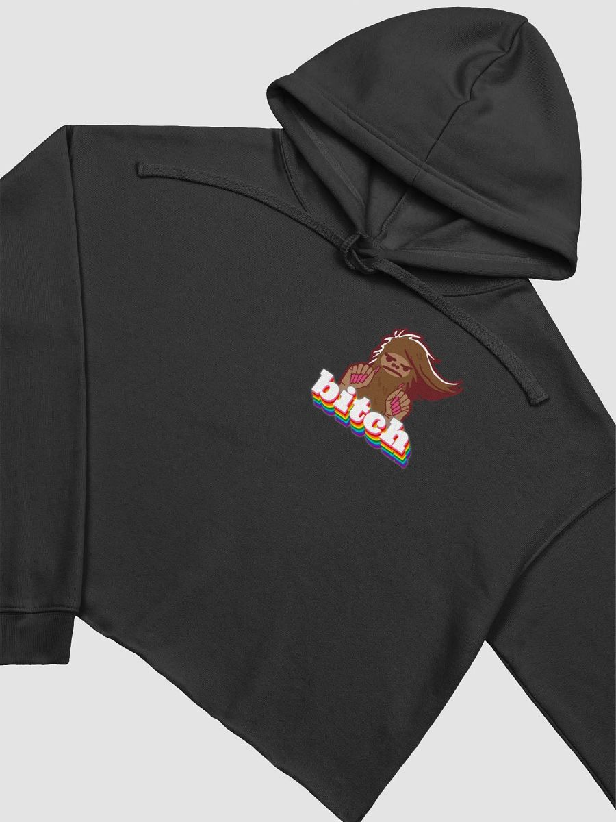 b!tch bigfoot crop hoody product image (3)