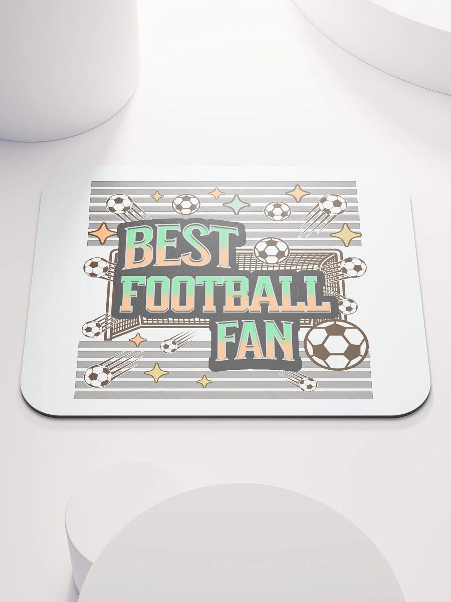 Best Football Fan Star Motion Mouse Pad product image (1)
