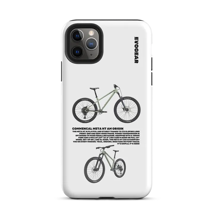 White Commencal META HT AM ORIGIN iPhone Case product image (51)