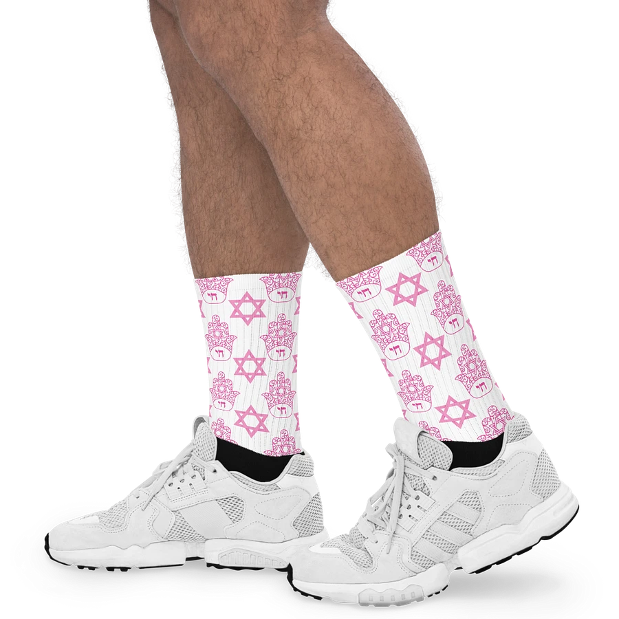 Pink Jewish Socks product image (19)