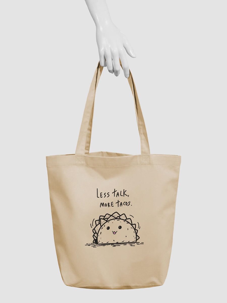 Less Talk More Tacos Eco Tote Bag product image (3)