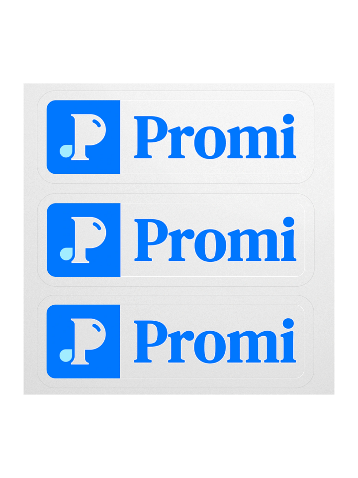 Promi Sticker with Letter product image (1)