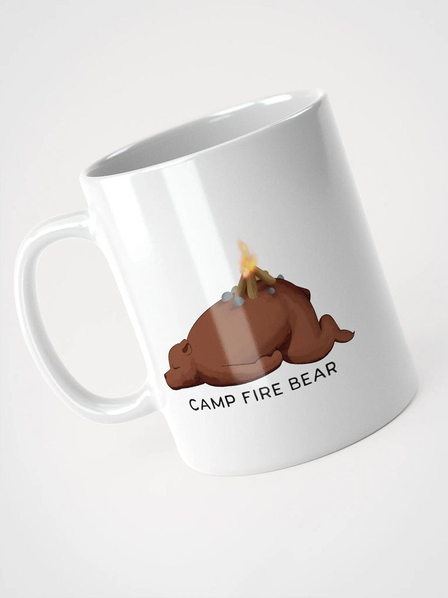 Camp Fire Bear Ceramic Mug product image (3)