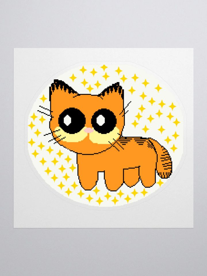 yippee garfield sticker product image (1)