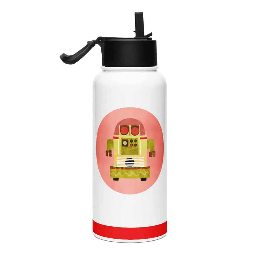 Atomic Robot Party - Travel Mug Thermos 02 product image (1)