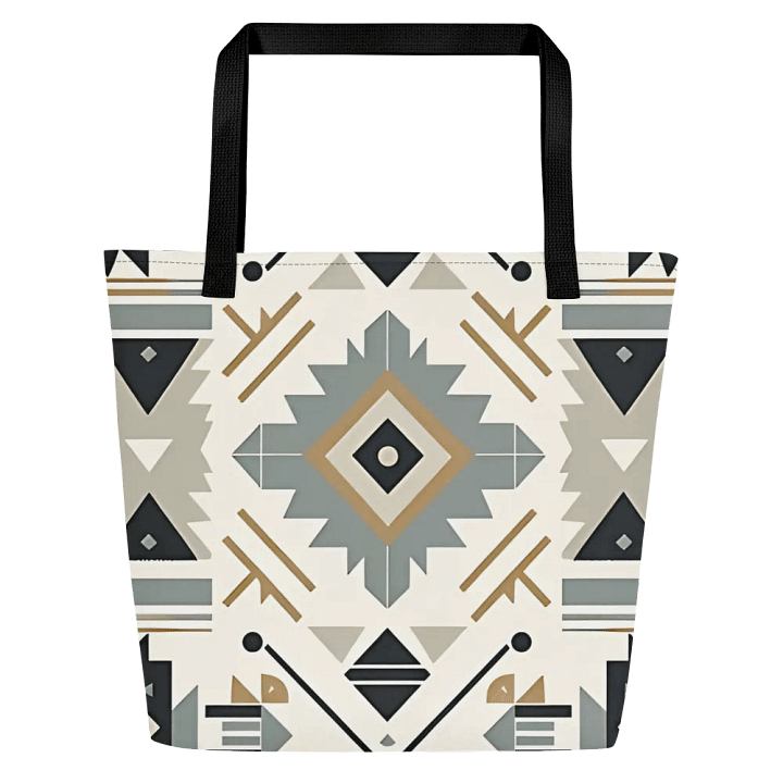 Southwestern Tribal Geometric Tote Bag product image (1)