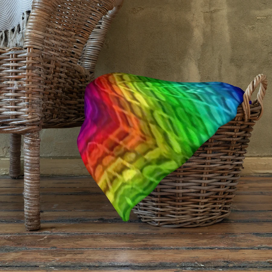 Colorful Hexagons Throw Blanket product image (22)