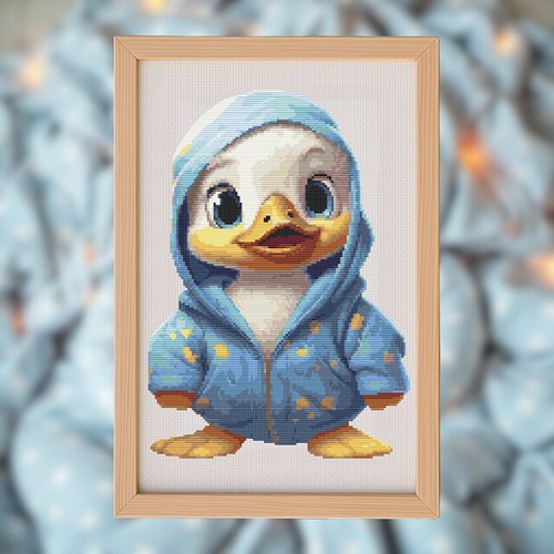🦆Cosy Quacks Cross Stitch Pattern!
✨Easy-to-follow design, instant PDF
📏121 x 170 stitches |🎨17 DMC colours
💻 Purchase secure...