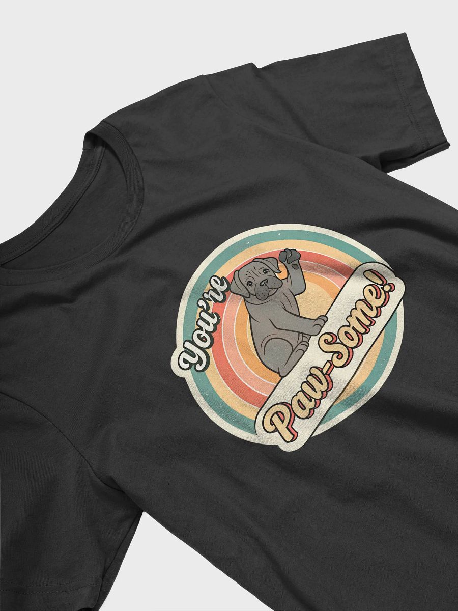 Paw-Some Puppy Retro T-Shirt product image (31)