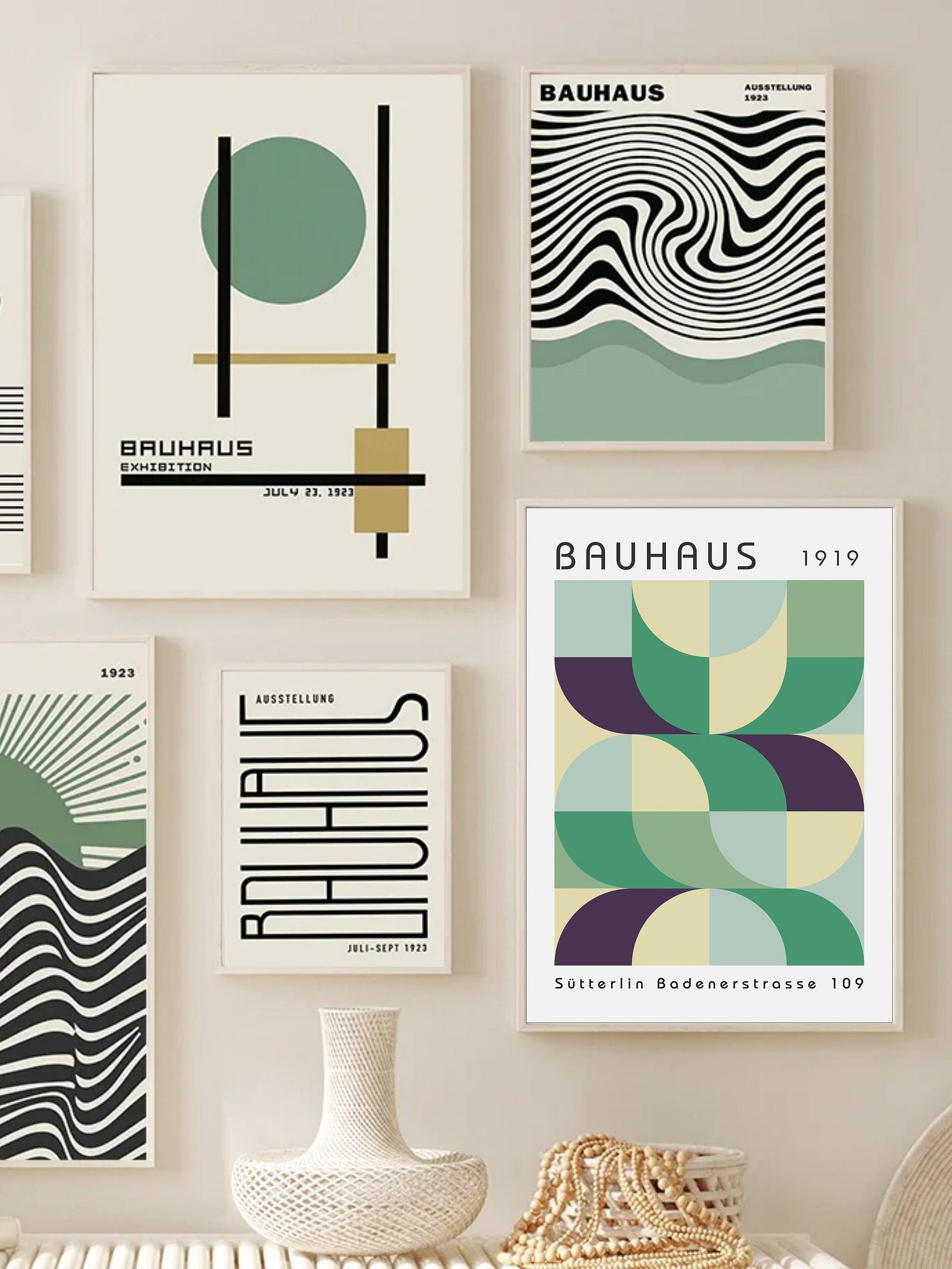Bauhaus poster set of 18, premium printable, wall art prints product image (4)
