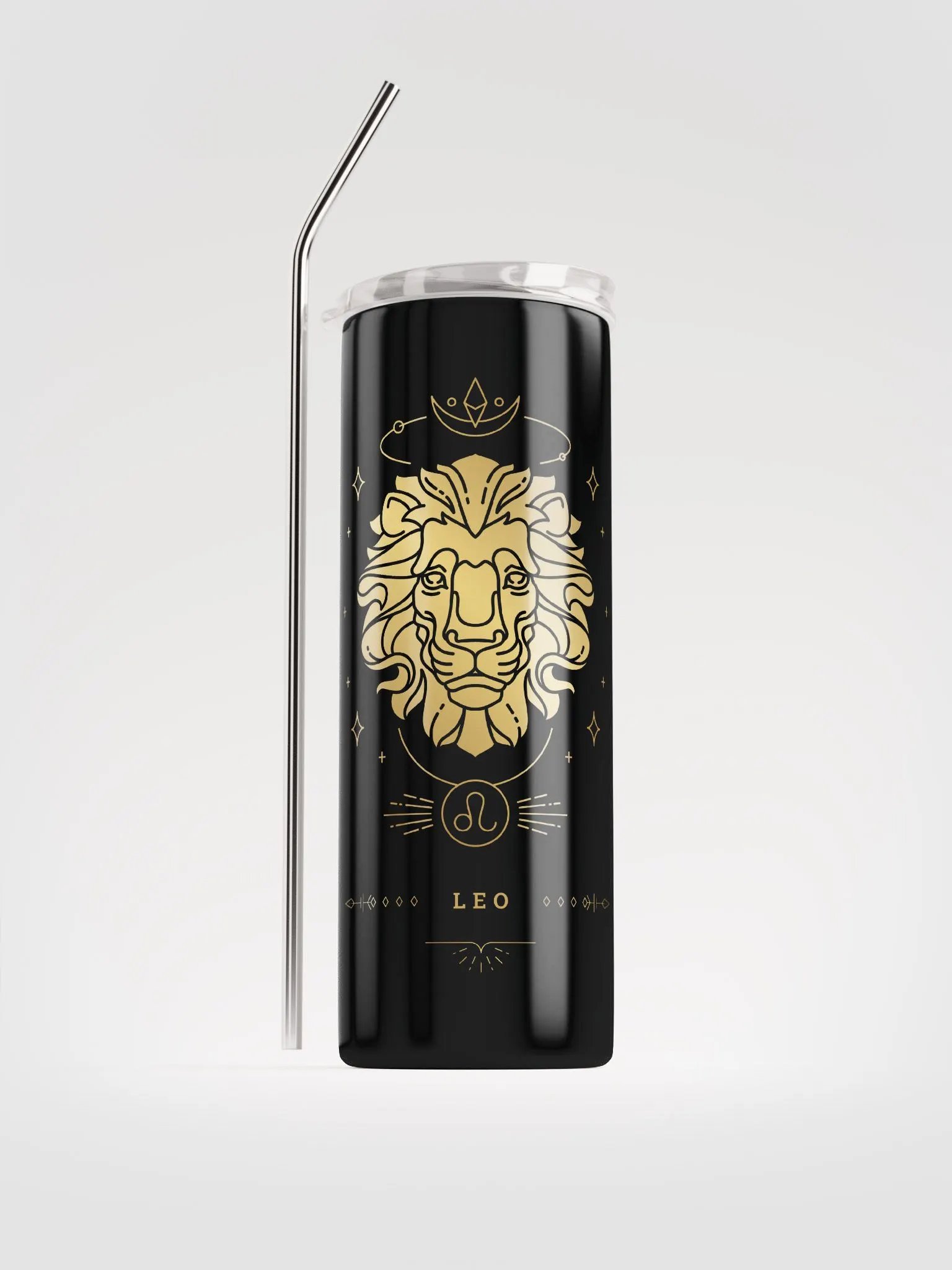 Radiate Leo Pride with our Stainless Steel Zodiac Tumbler | Eco-Friendly, Leo-Inspired Design! product image (1)