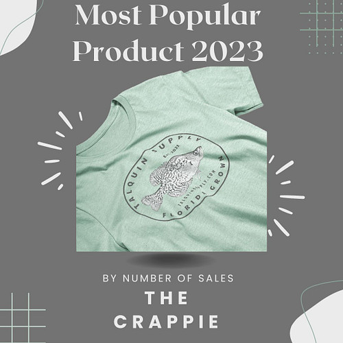 Our Most Popular Product from our Shop Last Year.
Grab One.
.
.
#crappie #fishing #crappiefishing #bassfishing #fish #bass #p...