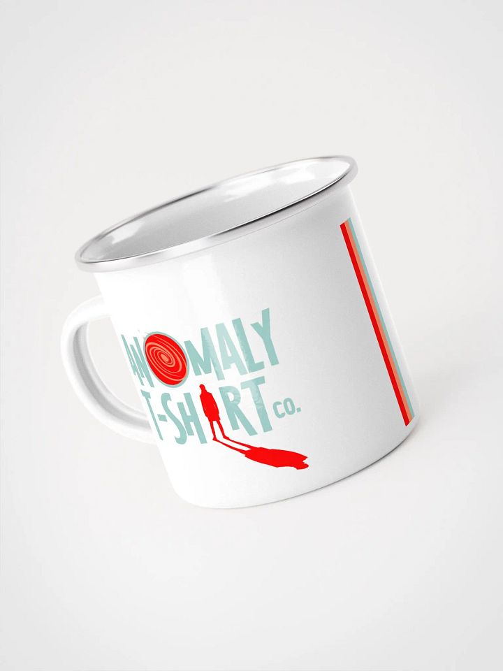 Anomaly Stranger Logo Racing Stripe Enamel Mug product image (1)