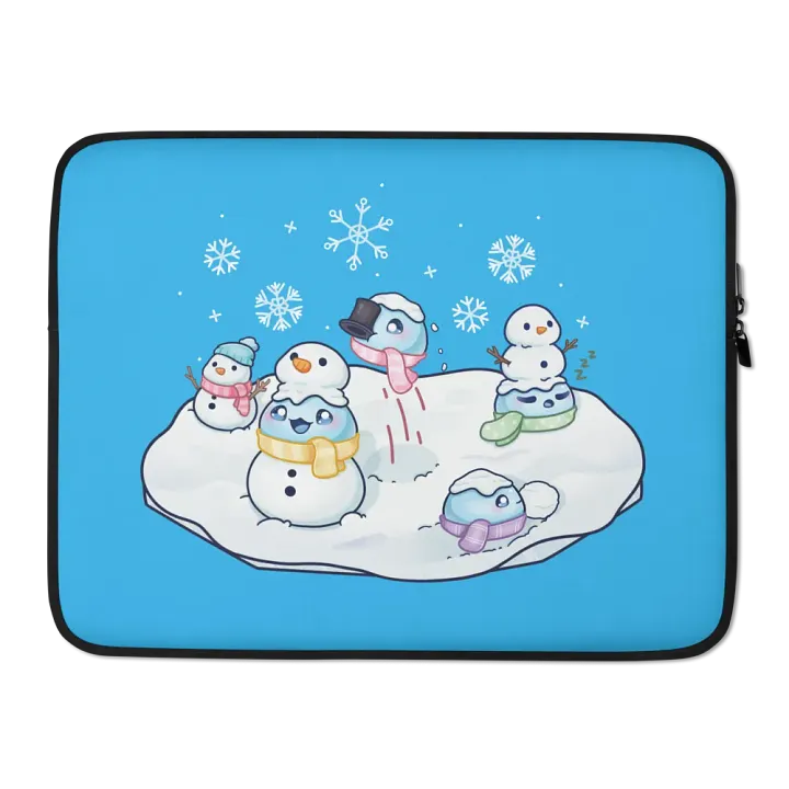 Snow Slime Laptop Sleeve product image (2)