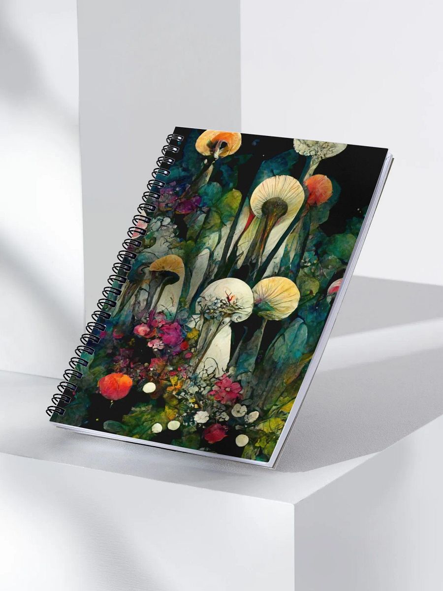 Fantasy Blooms Spiral Notebook product image (3)