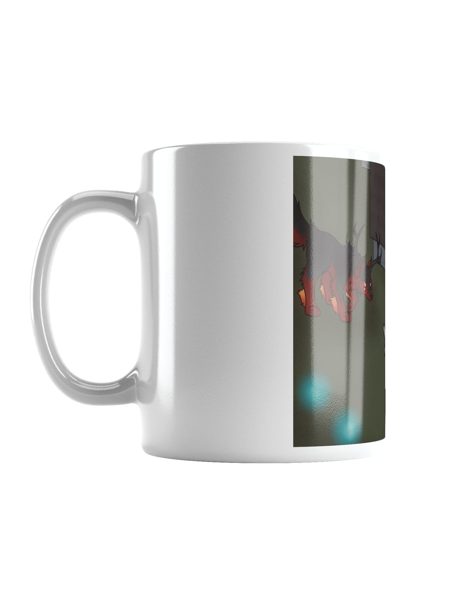 White Glossy Mug - Pet dat Dawg? product image (1)