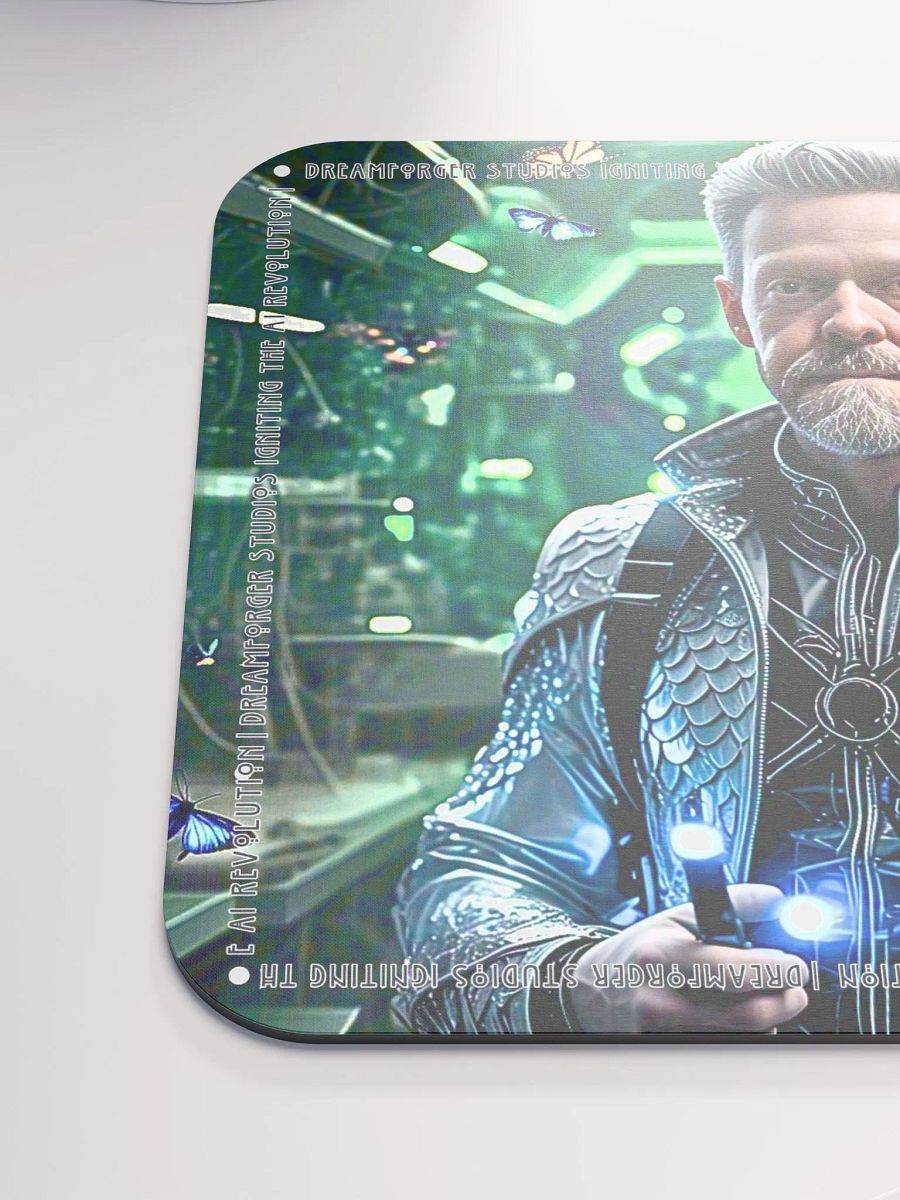 The AI Dreamforger: CyberPunk Mouse Pad product image (6)