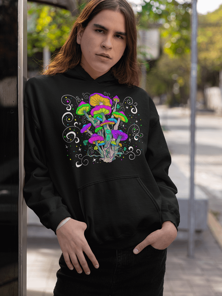 Psychedelic Mushroom Magic Hoodie product image (1)