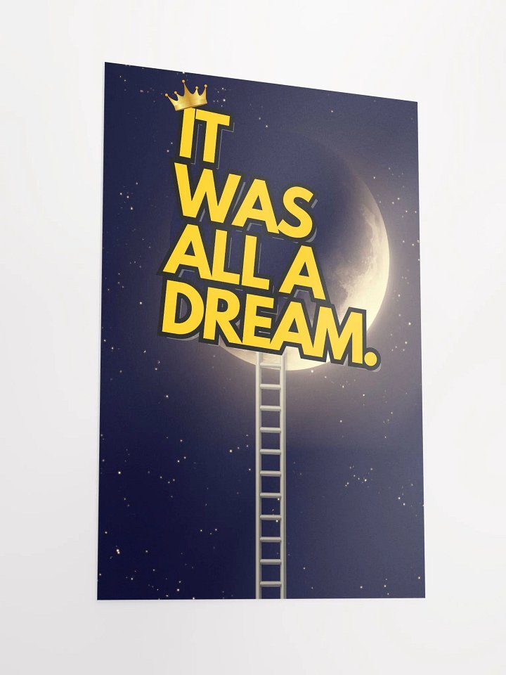 ALL A DREAM POSTER product image (2)