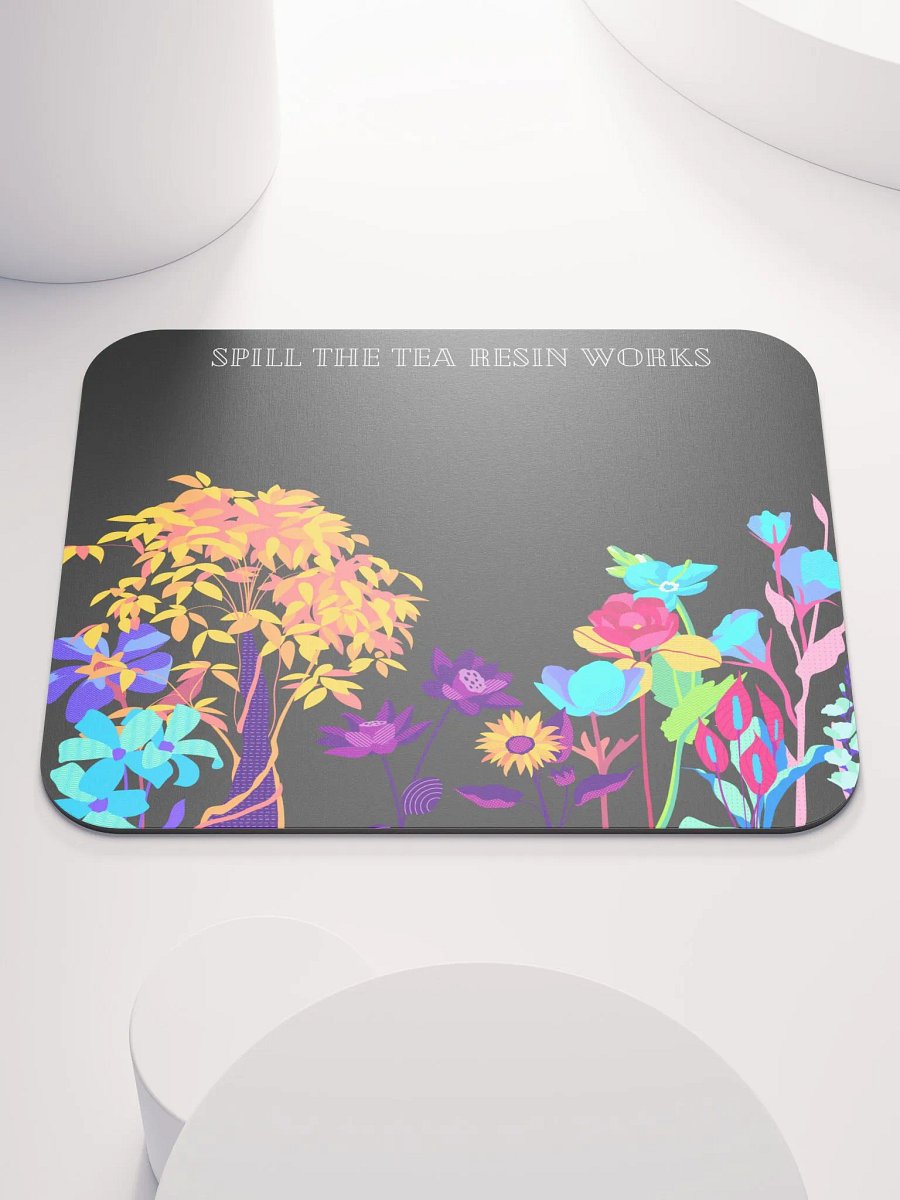 Spill The Tea Resin Garden Mouse Pad product image (1)