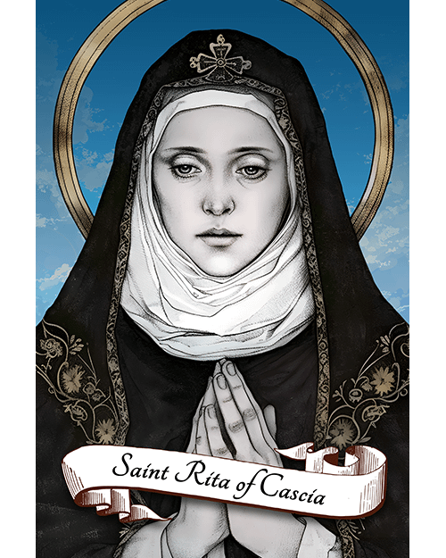 Saint Rita of Cascia Poster product image (1)