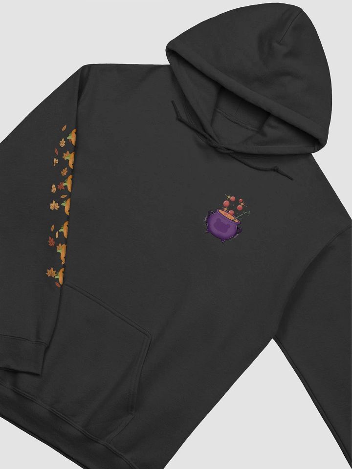 Pumpkin Witch Panda Hoodie - Front Design product image (2)