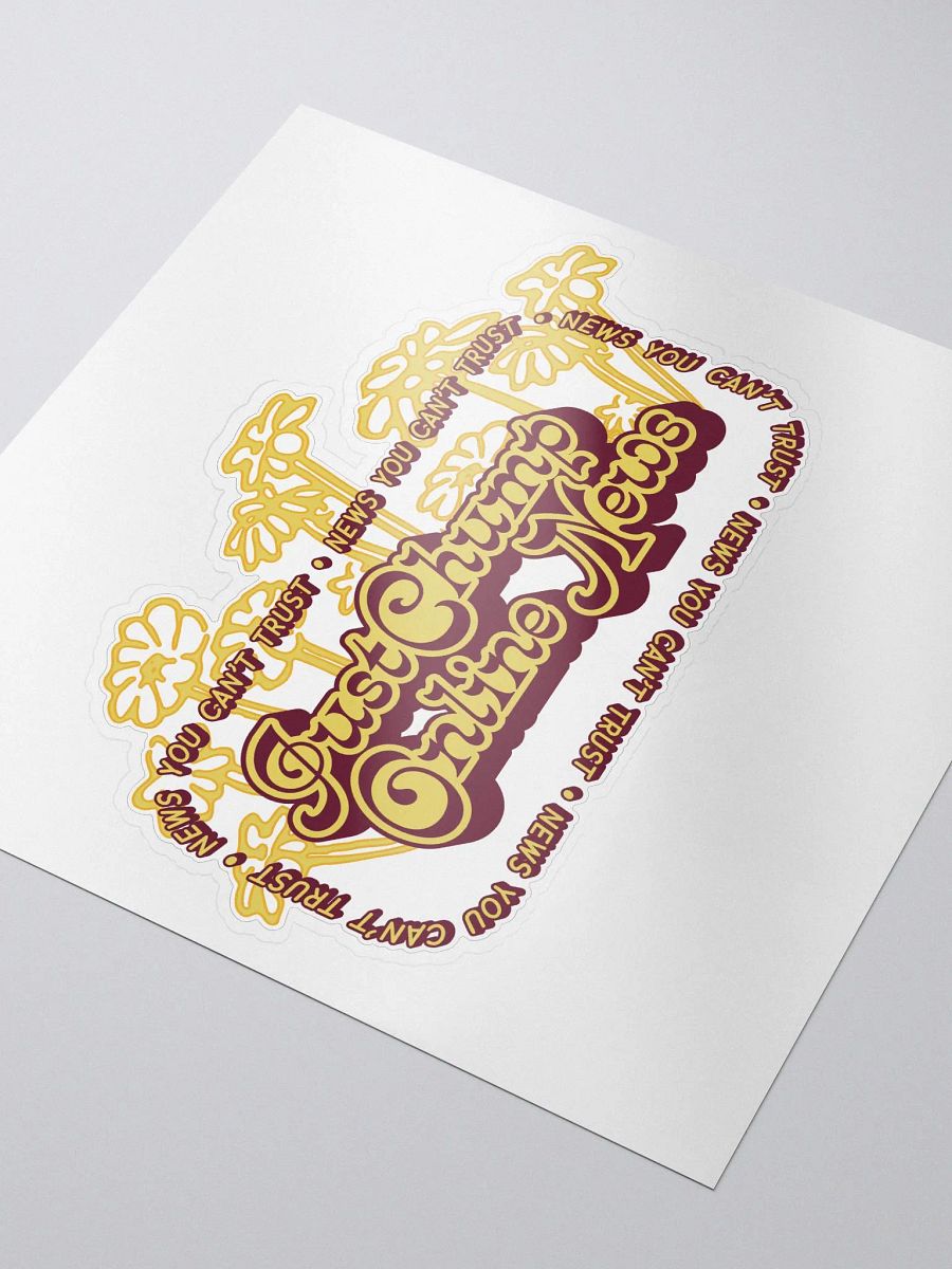 JustChump Online News Sticker product image (3)