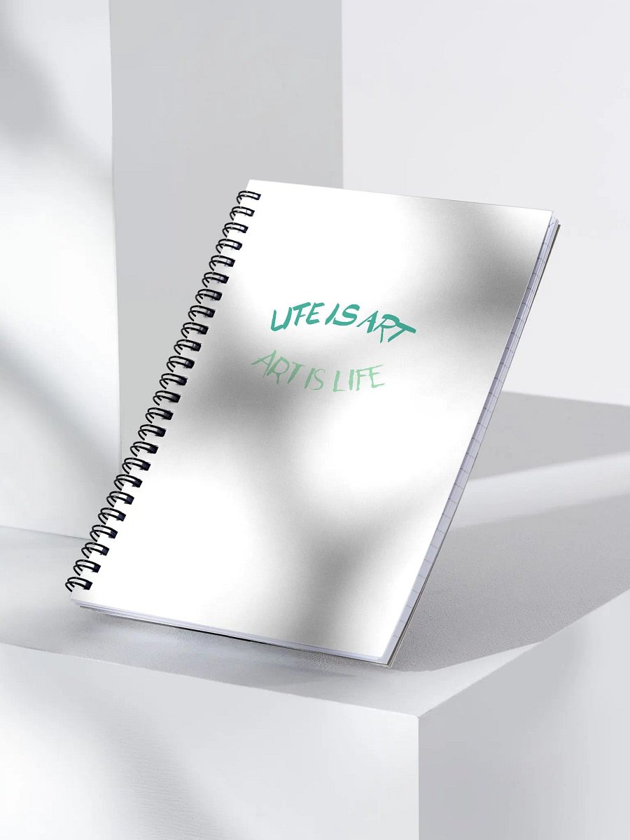 Life is Art notebook product image (3)