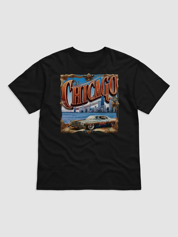 Chicago Skyline Heavyweight T-Shirt product image (65)