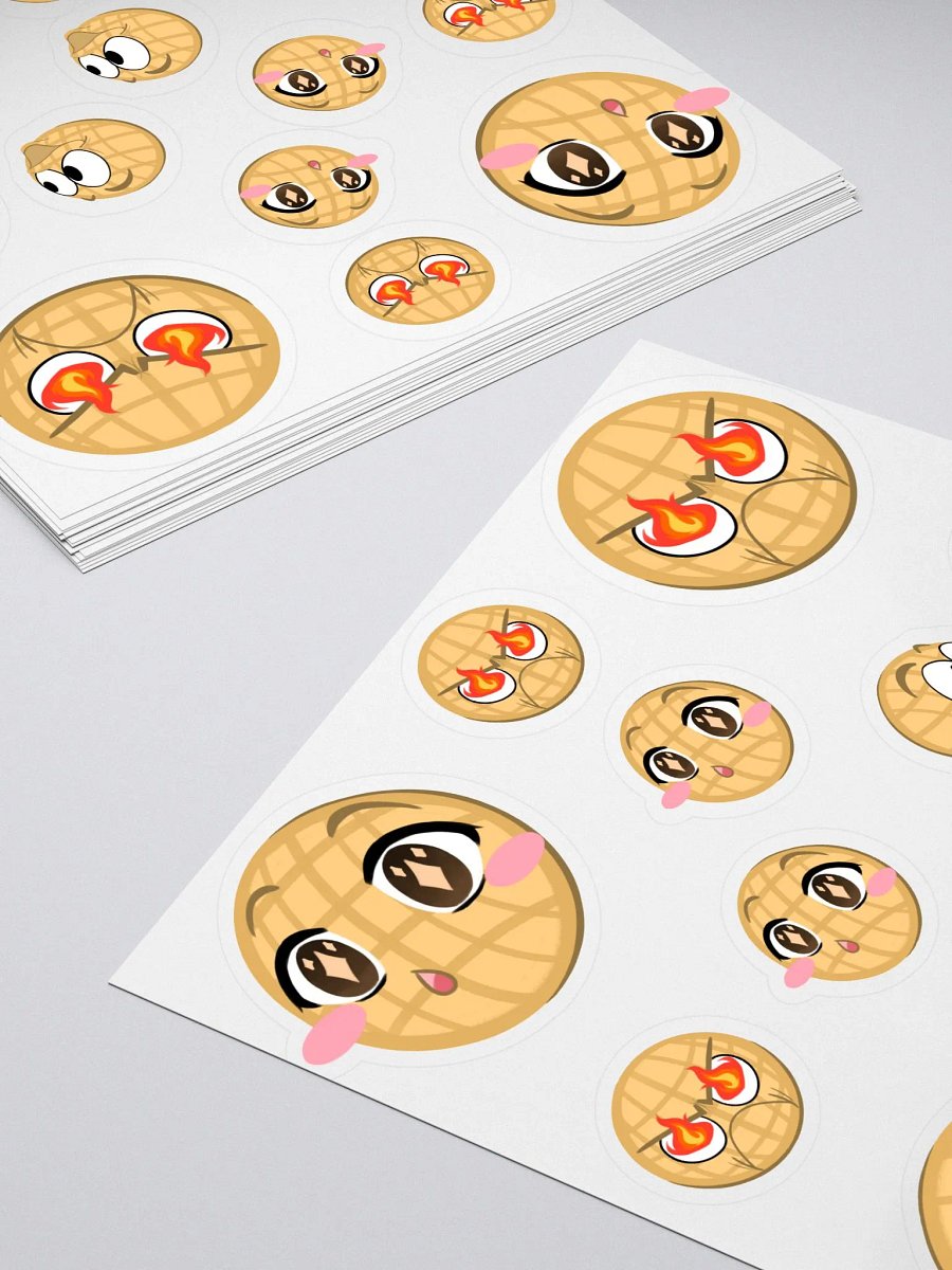 Waffleman Emote Stickers (Series 2) product image (4)