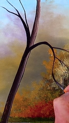 Painting Autumn Day Landscape Art #acrylicpainting #paintingtutorial #stepbystepartUnlock

 the beauty of the season with 