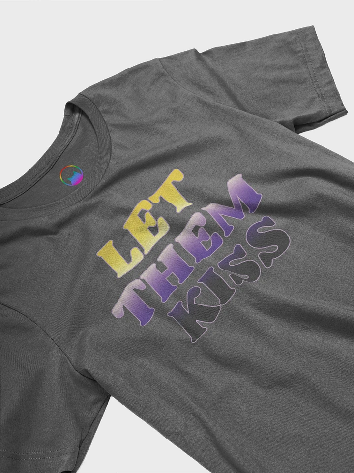 Let Them Kiss - Non-Binary Pride T-shirt product image (8)