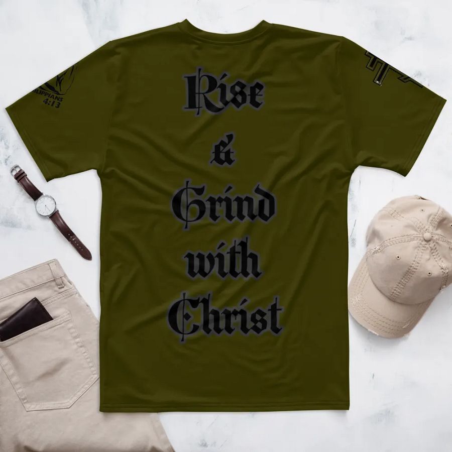 Rise & Grind T-Shirt - Olive product image (6)