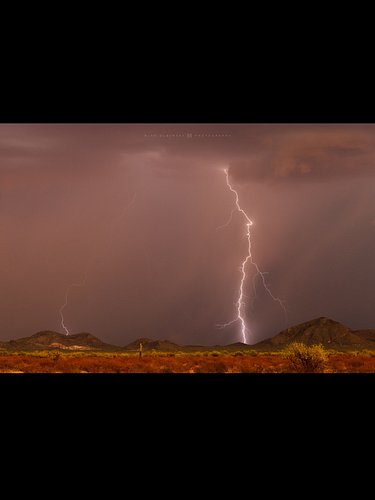 A lovely monsoon sunset last night south of Stanfield, Arizona on the Tohono O’odham Nation. Gorgeous colors, lots of bolts a...