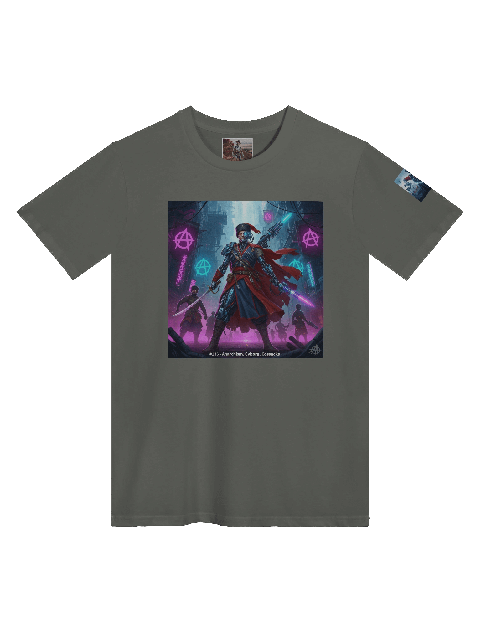 #136 - The Cyber-Cossack Tee product image (2)