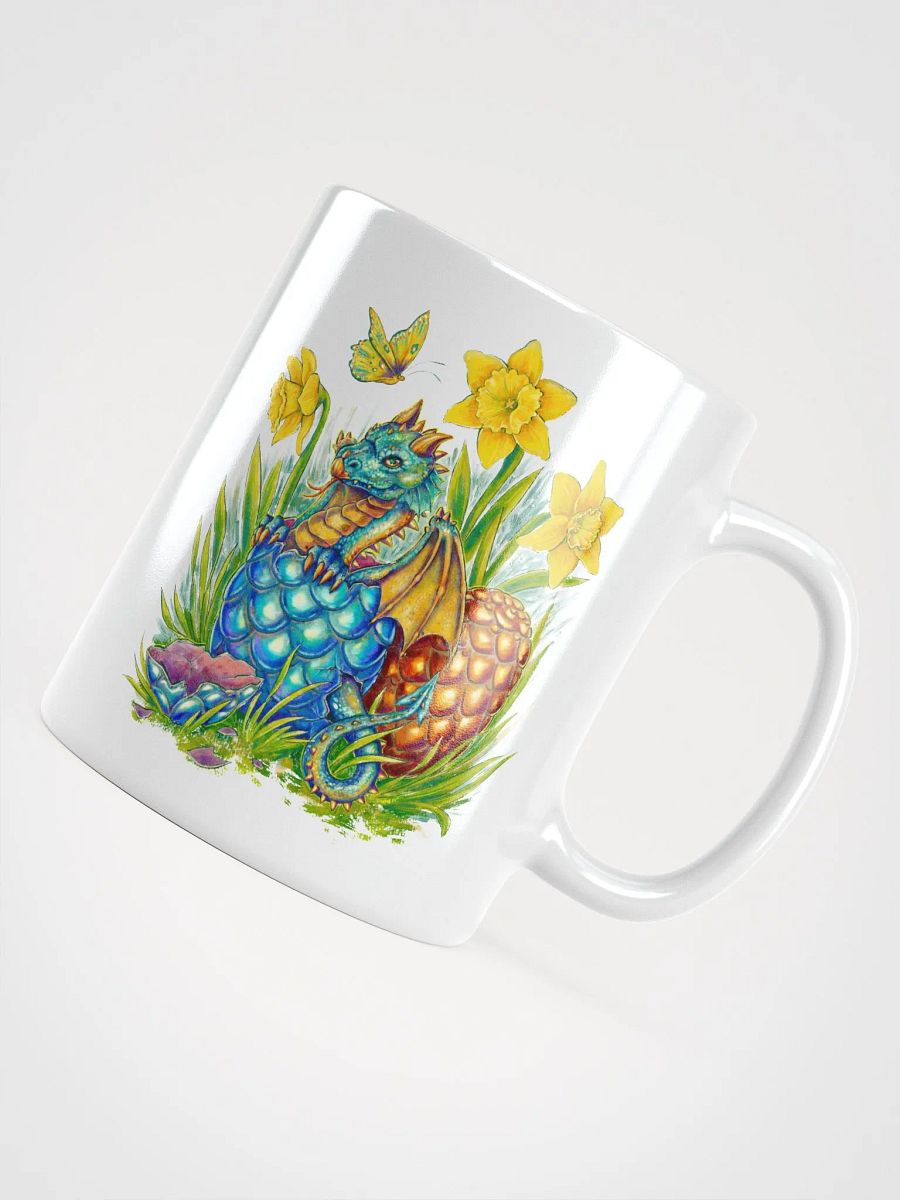 Dragon's Tale White Glossy Mug product image (5)