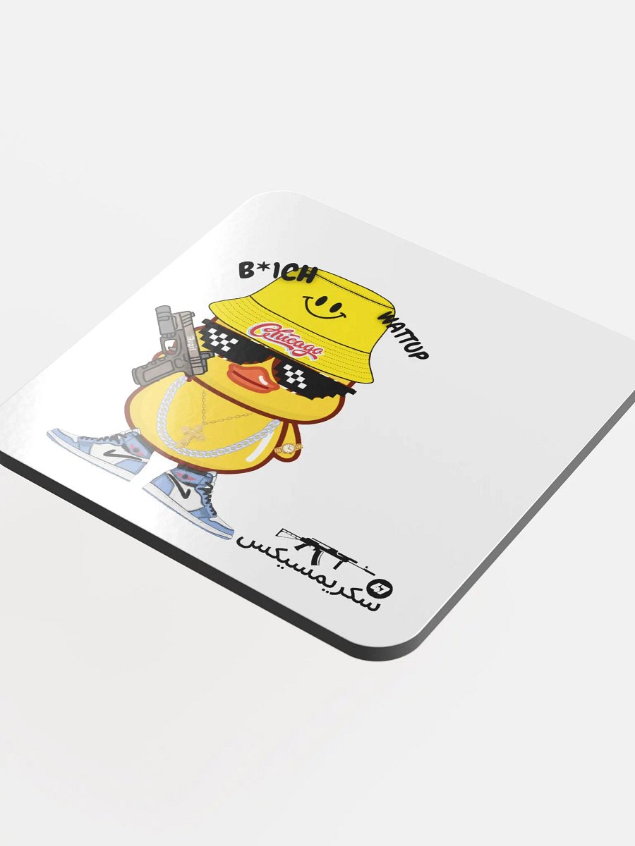 Chiraq MLG Duck Glossy Coaster product image (4)