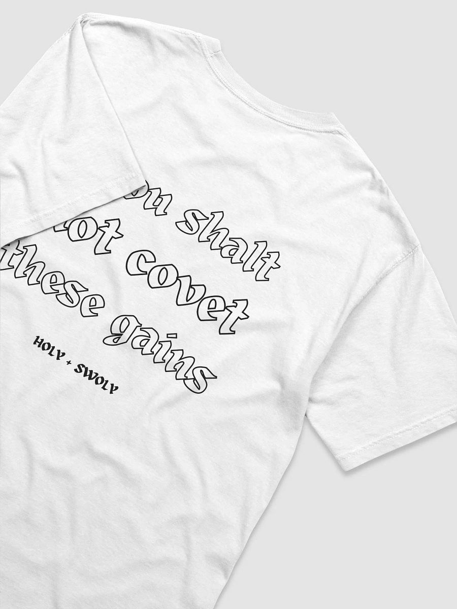 Thou Shall Not Covet (Gains 4 Jesus) | Black Text product image (3)