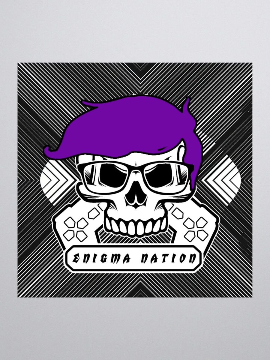 Enigma Nation Kiss Cut Stickers product image (1)