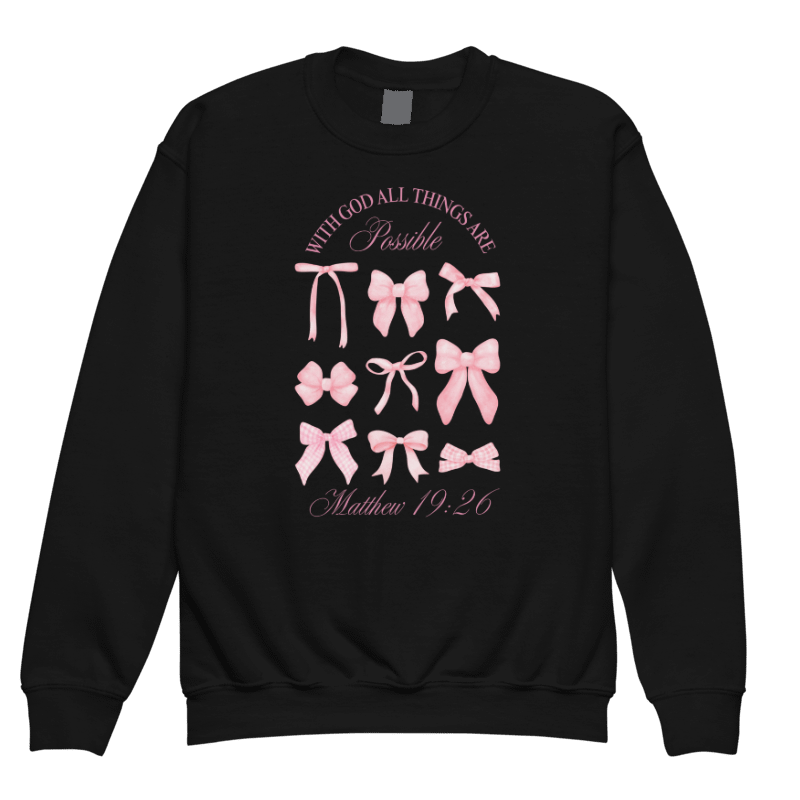 With God All Thing Are Possible Sweatshirt product image (2)