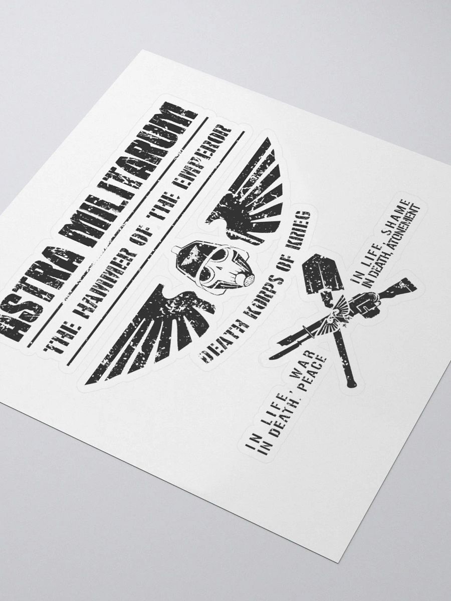 Death Korps of Krieg Warhammer 40k Sticker | Retro Military Design product image (7)