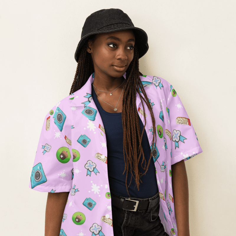 Marth 7th Pattern Button Down Shirt product image (3)