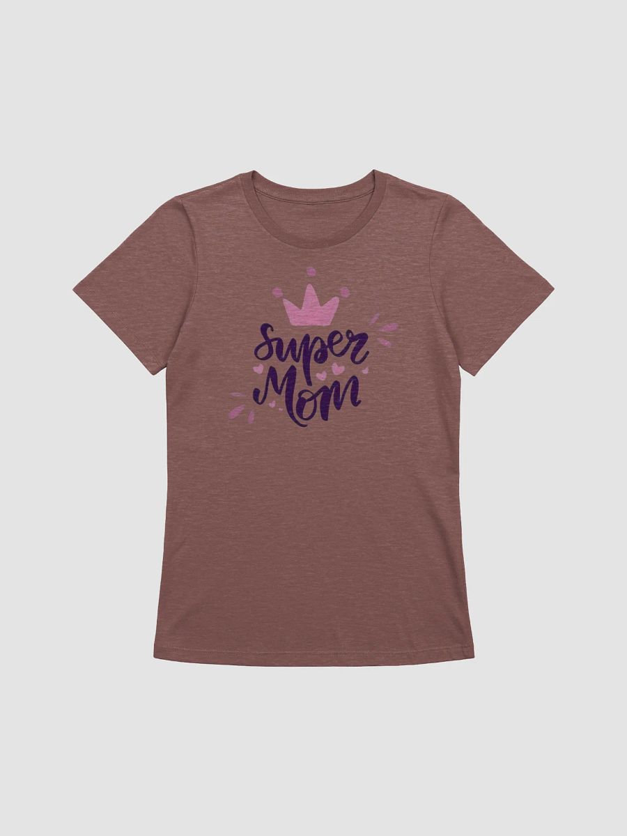 Women's Supersoft Relaxed-fit T-Shirt Super Mom Graphic product image (1)